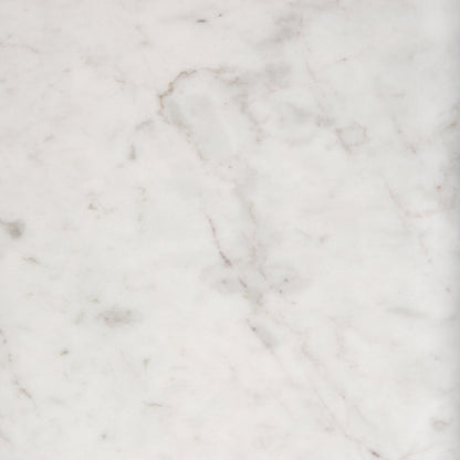 Mercana Lucas White Marble Top Square Coffee Table