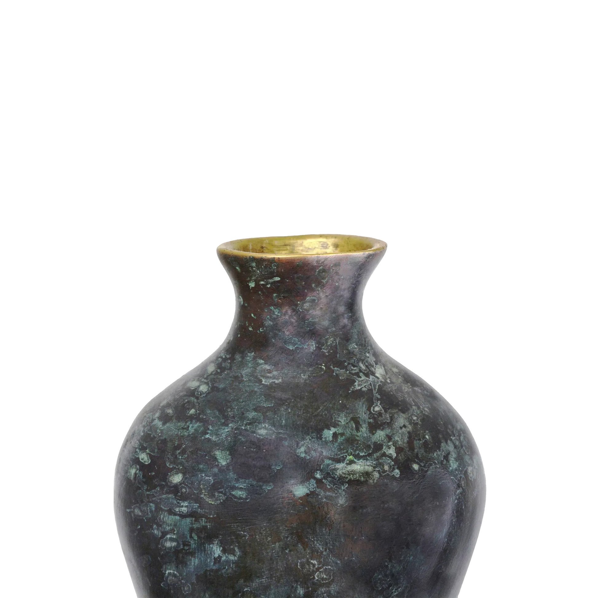 Luganzo Large Bronze Vase-Vases & Jars-Currey & Co-Sideboards and Things