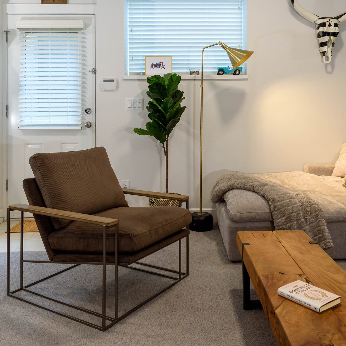 LH Home Lumia Iron Floor Lamp