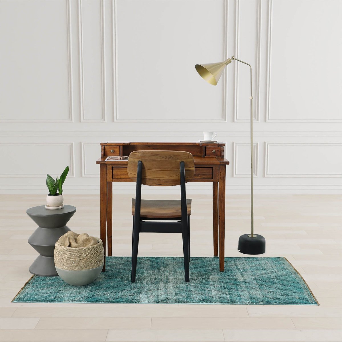 LH Home Lumia Iron Floor Lamp
