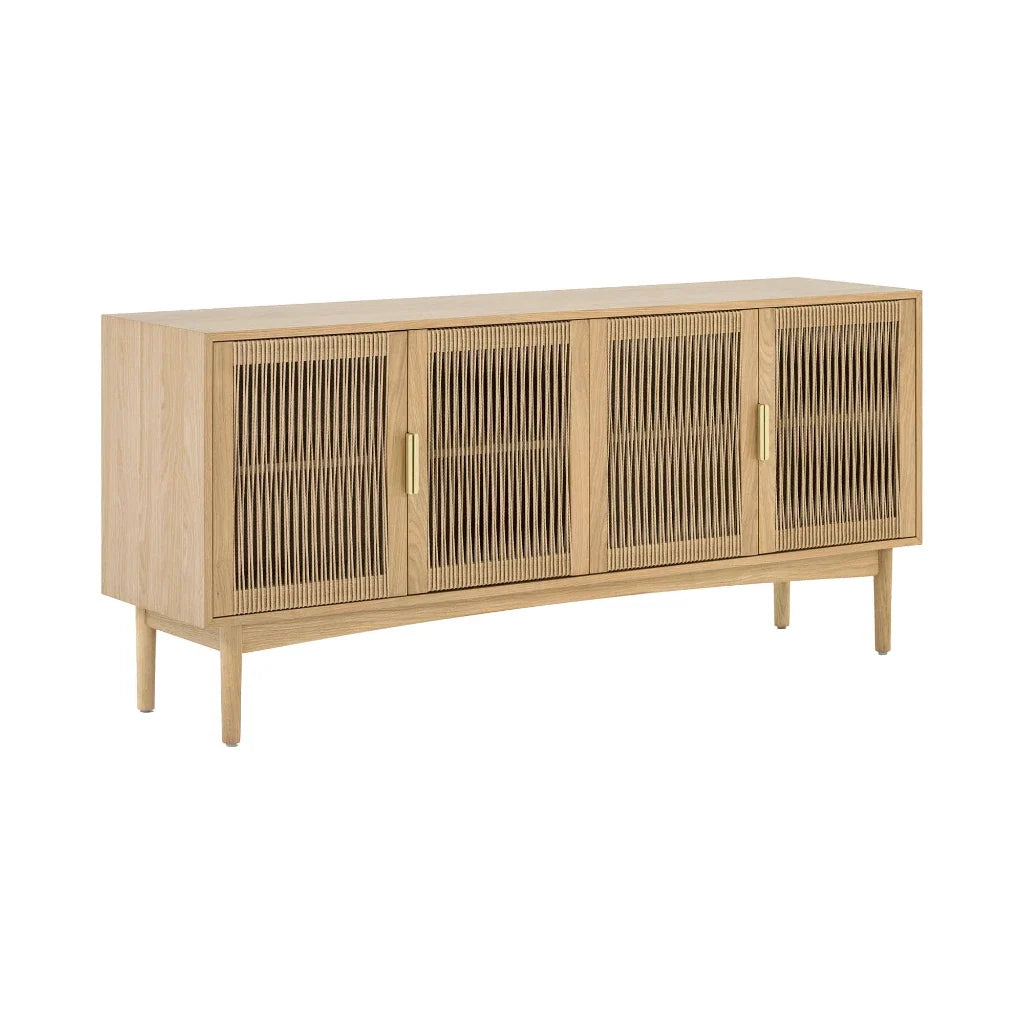 Lumina Wooden 4 Door Sideboard