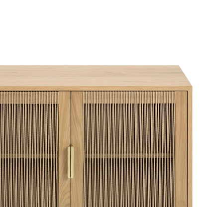 Lumina Wooden 4 Door Sideboard