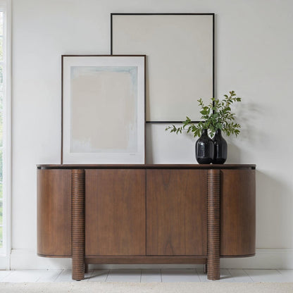 Urbia Luna Four Doors Wooden Sideboard