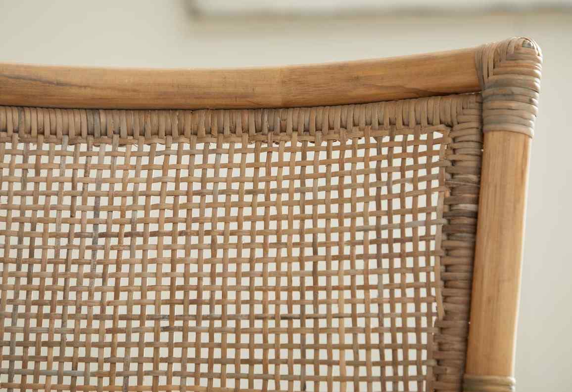 Essentials For Living Luna Rattan Frame Armless Dining Chair 2PC