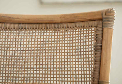 Essentials For Living Luna Rattan Frame Armless Dining Chair 2PC