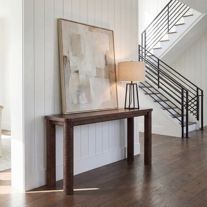 Urbia Luna Wooden Rectangular Console Table