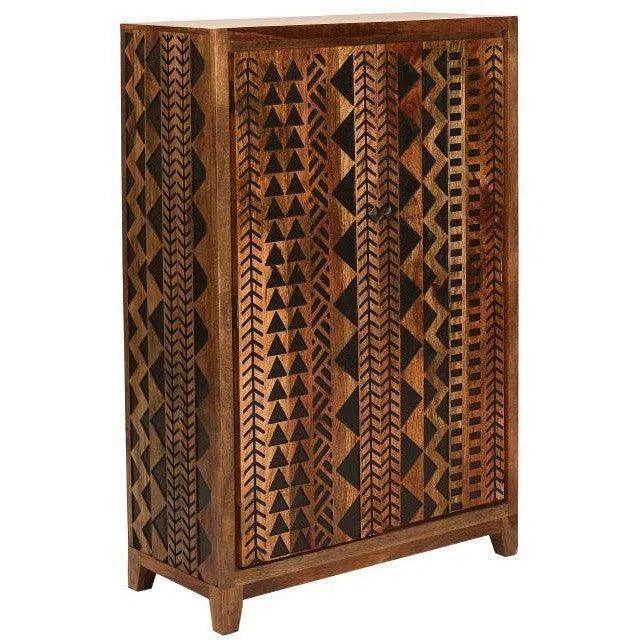 LOOMLAN Lyde Wood Brown Bookcase