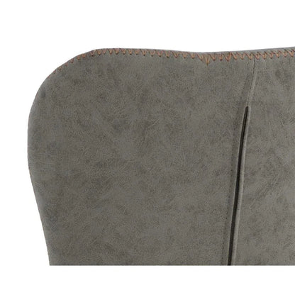 Lyla Leather Counter Stool 2PC - LOOMLAN - SUNPAN - Counter Stools