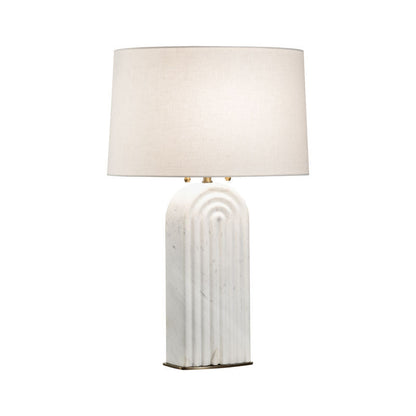Lyssy Carrera Marble Made Table Lamp-Table Lamps-Wildwood-LOOMLAN