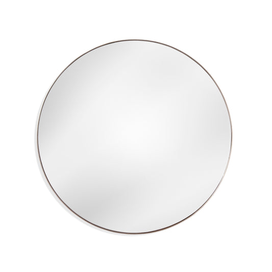 Eltham Metal Silver Wall Mirror