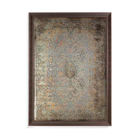 Alladin Wood Brown Vertical Wall Mirror