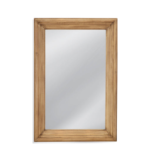 Geoffrey Metal Brown Vertical Wall Mirror