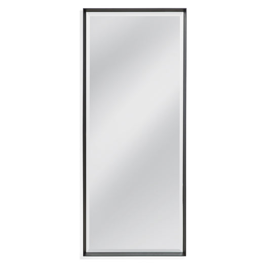 Sloan Wood Black Vertical Floor Mirror