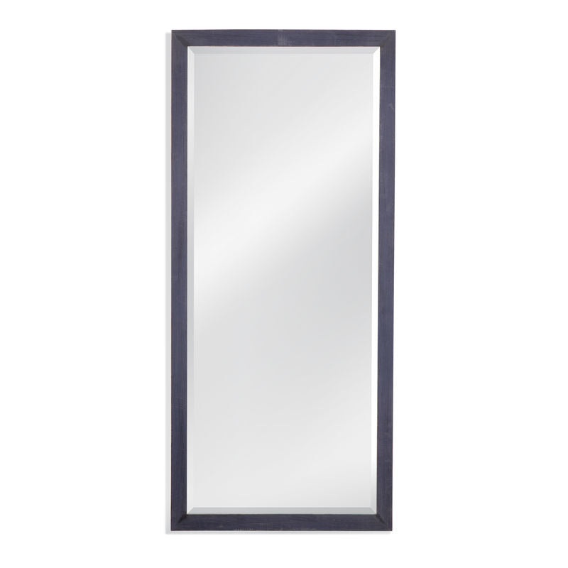 Courtland Wood Blue Vertical Floor Mirror