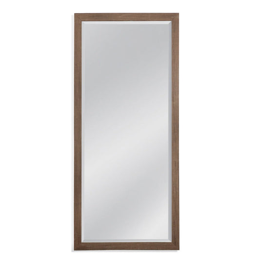 Ramona Wood Brown Vertical Floor Mirror