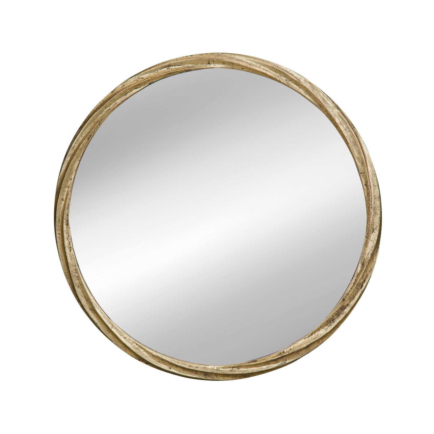 Beekmann Hill Aluminum Gold Wall Mirror