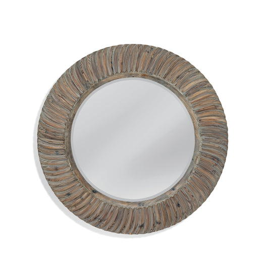 Drift MDF Brown Wall Mirror