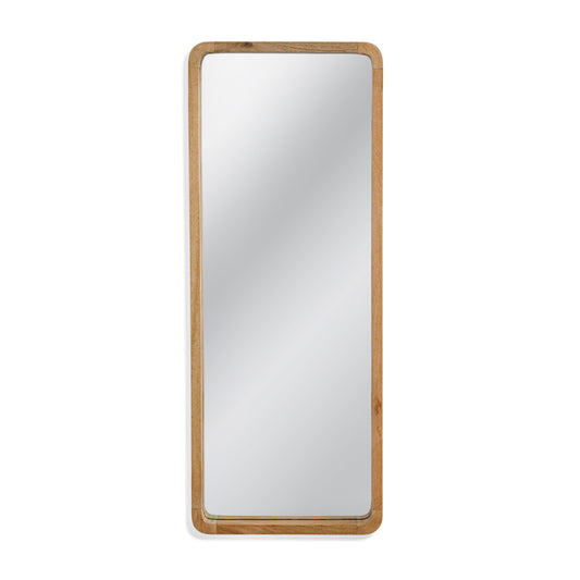 Bethanty Natural Wood Vertical Wall Mirror