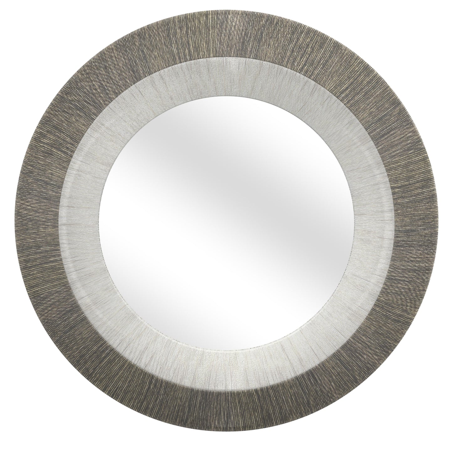 Koree Rope White and Grey Wall Mirror