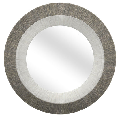 Koree Rope White and Grey Wall Mirror