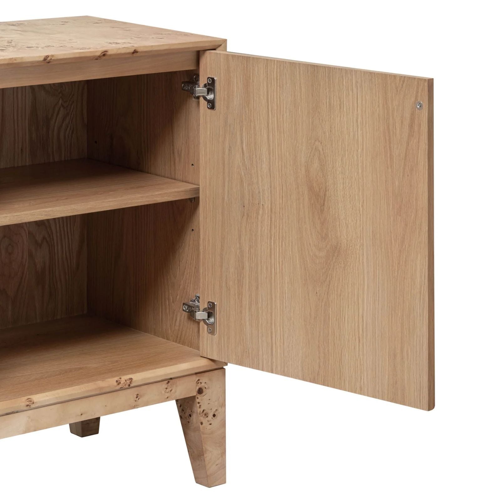 LH Home Mappa Three Doors Wood Sideboard