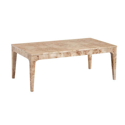 LH Home Mappa Wooden Rectangular Coffee Table