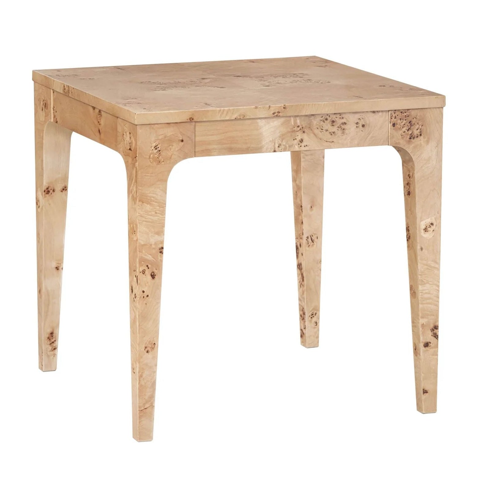 LH Home Mappa Wooden Square Side Table