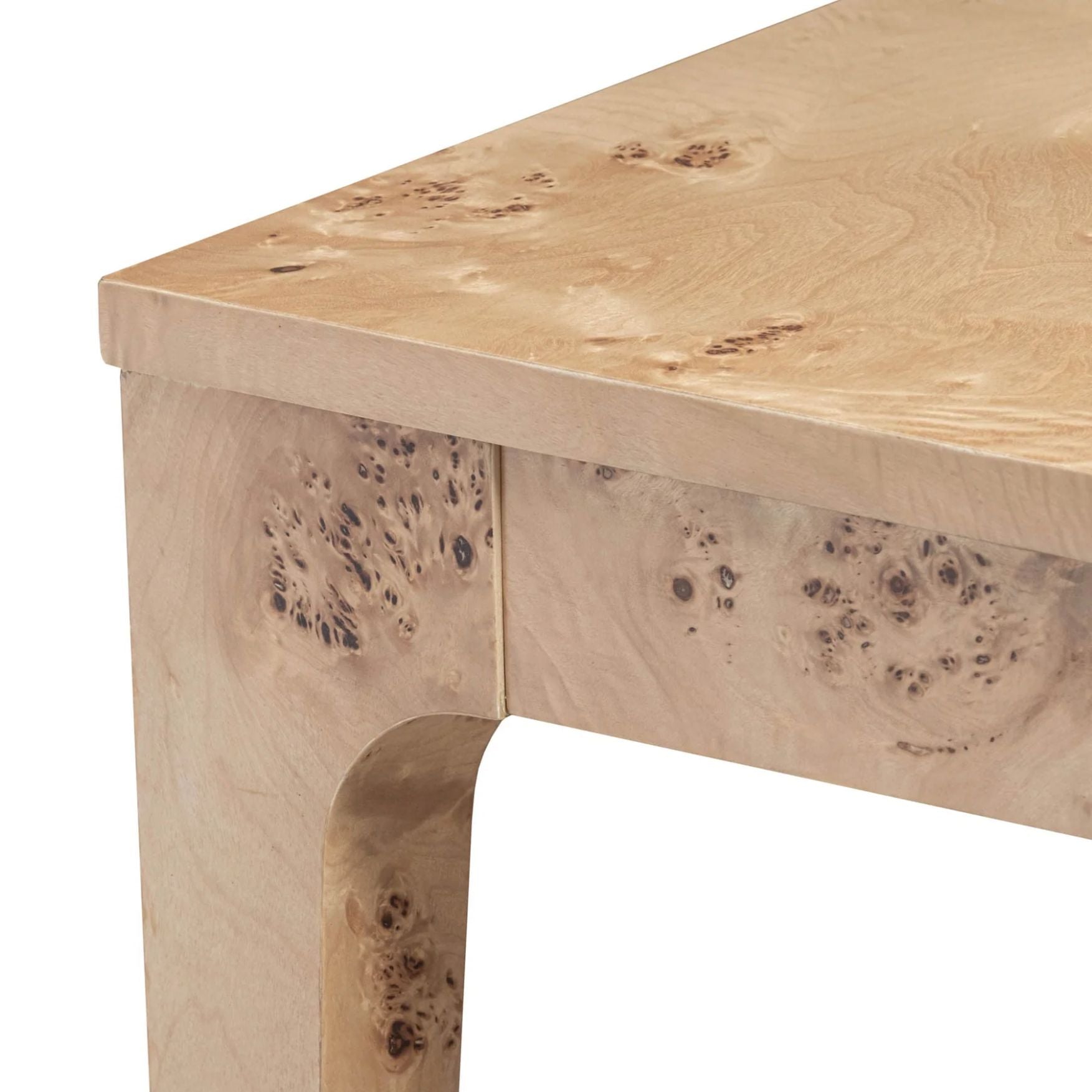LH Home Mappa Wooden Square Side Table