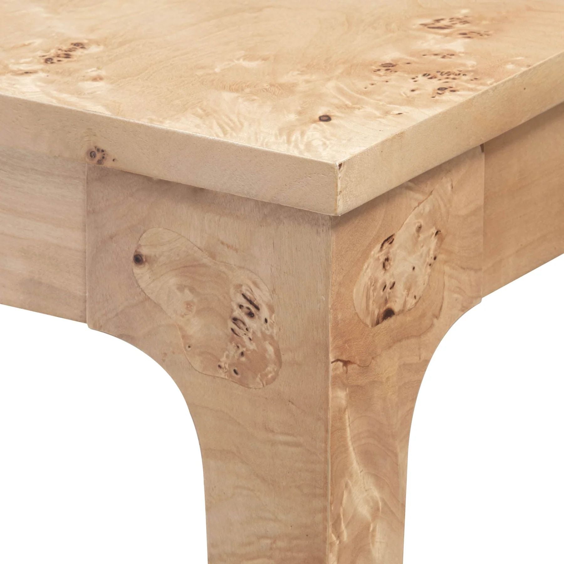 LH Home Mappa Wooden Square Side Table
