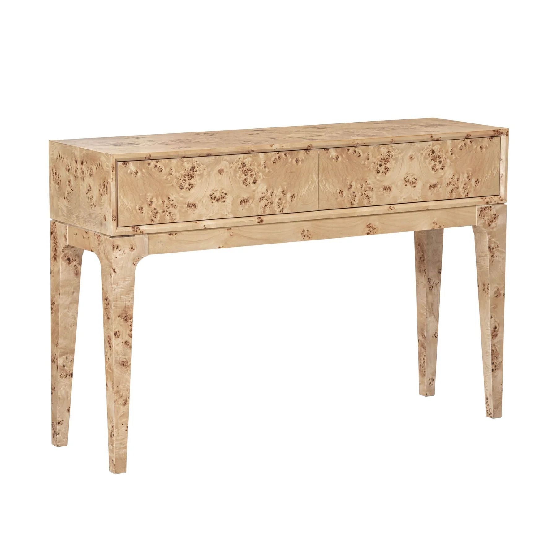 LH Home Mappa Two Drawers Wood Console Table