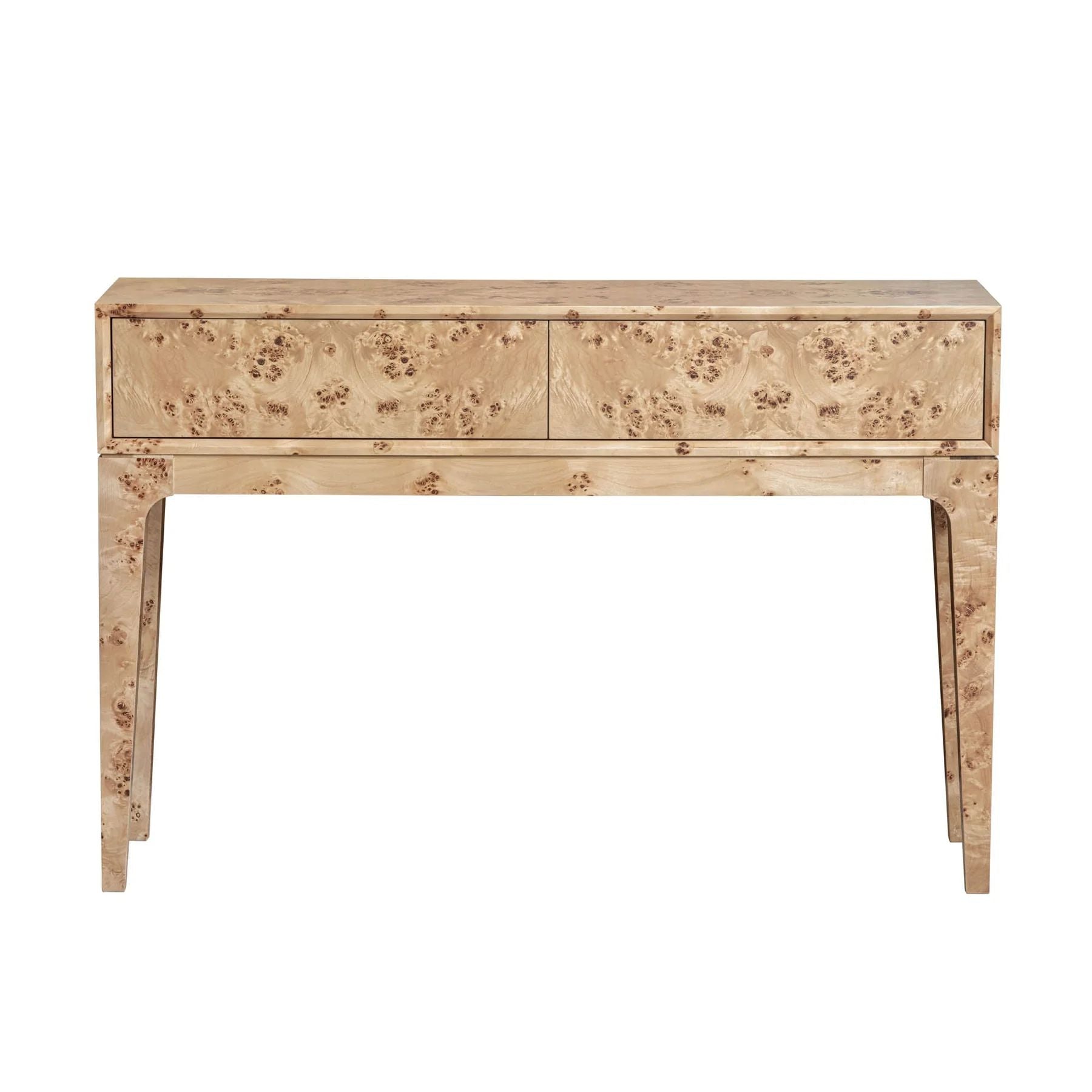 LH Home Mappa Two Drawers Wood Console Table