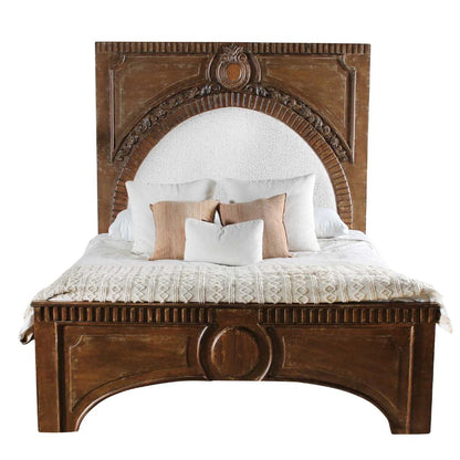 Peninsula Home Amelie Wooden Brown King Bed