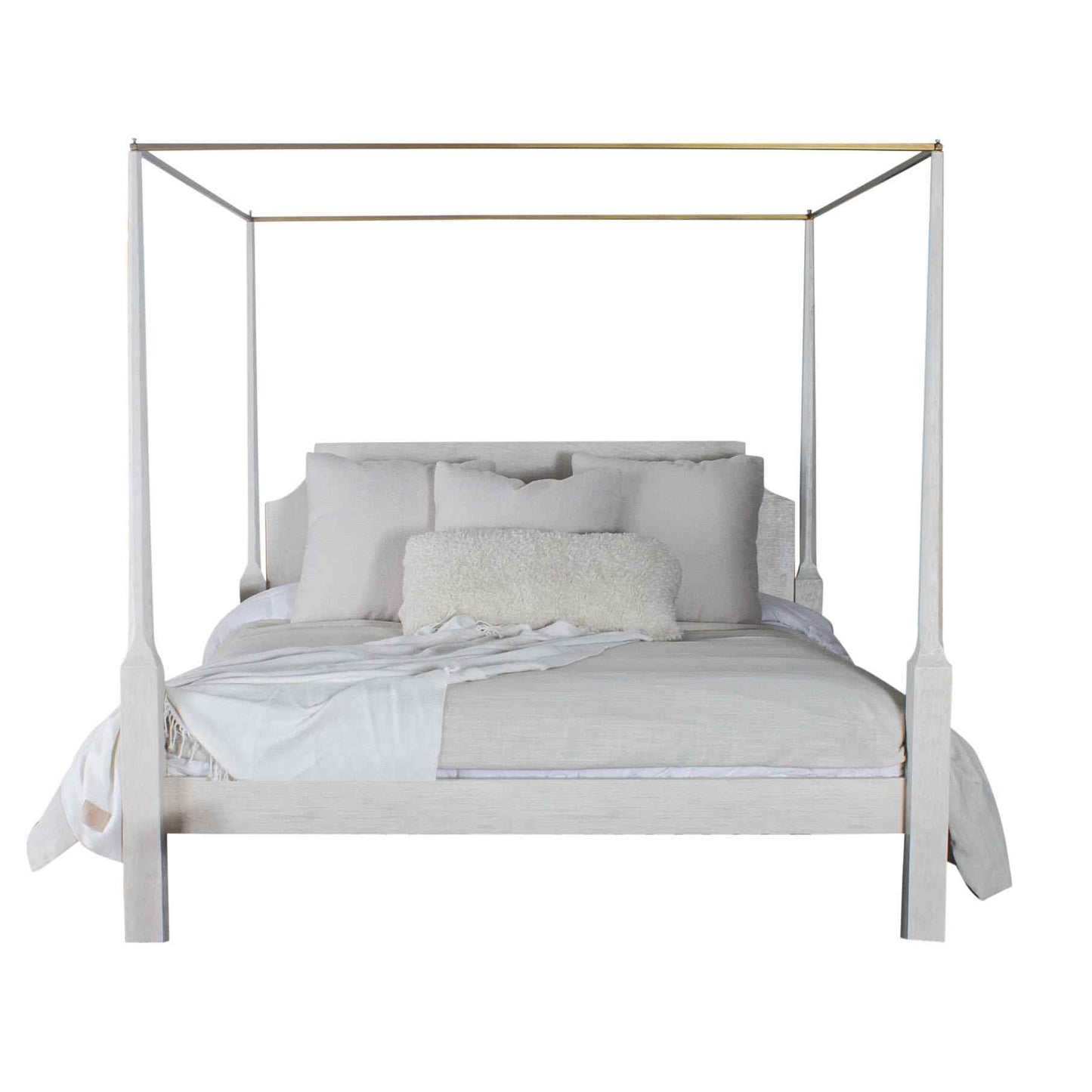 Peninsula Home Clarisse Organic Wooden King Bed