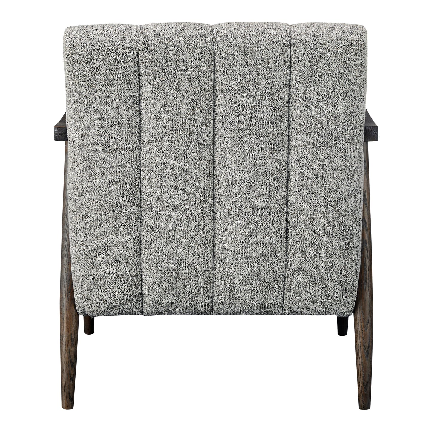 Aster Solid Oak Grey Arm Accent Chair