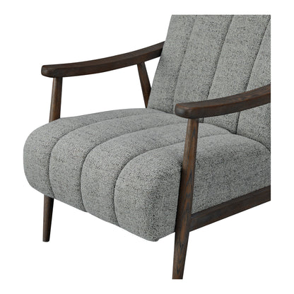 Aster Solid Oak Grey Arm Accent Chair