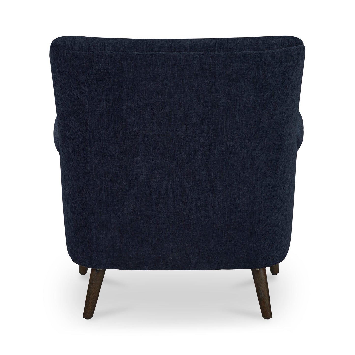 Harriet Polyester Upholstered Accent Armchair with Wood Leg