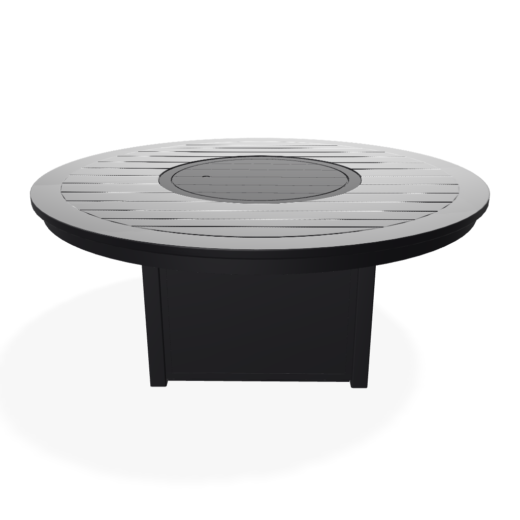 54" Round MGP Top Chat Height Fire Table