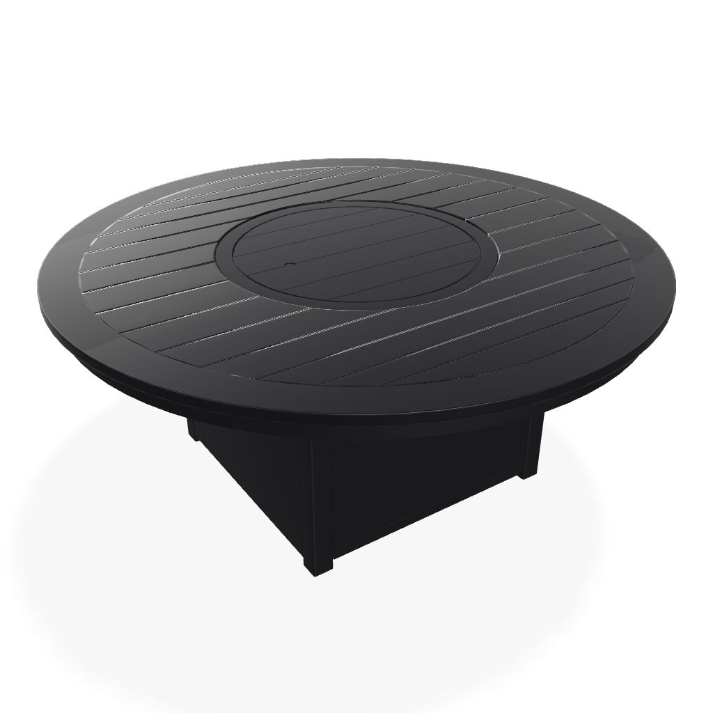 54" Round MGP Top Chat Height Fire Table