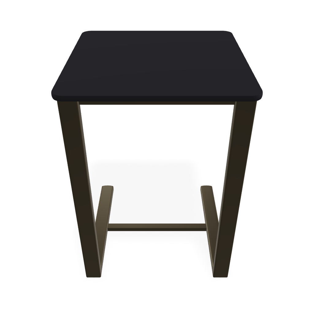 17.5" Square Marine Grade Polymer Side Table