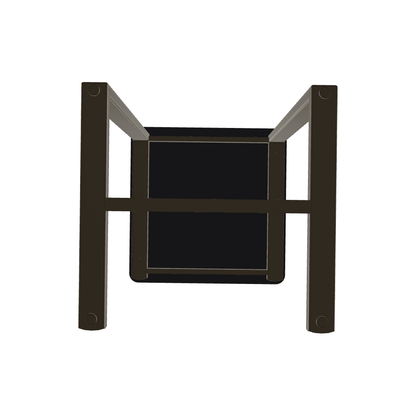 Telescope Marine Grade Polymer Top Table 17.5" Square Outdoor Side Table