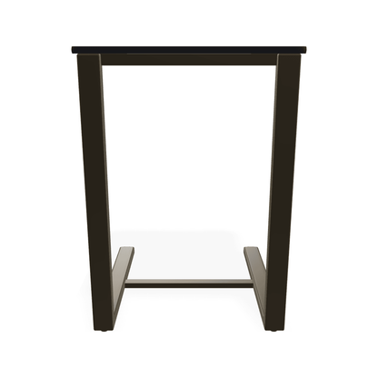Telescope Marine Grade Polymer Top Table 17.5" Square Outdoor Side Table