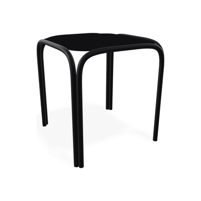 Telescope Marine Grade Polymer Top Table 17" Square Outdoor End Table