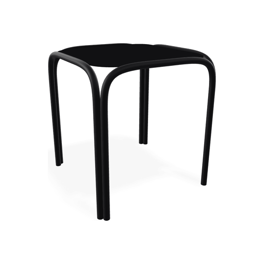 Telescope Marine Grade Polymer Top Table 17" Square Outdoor End Table