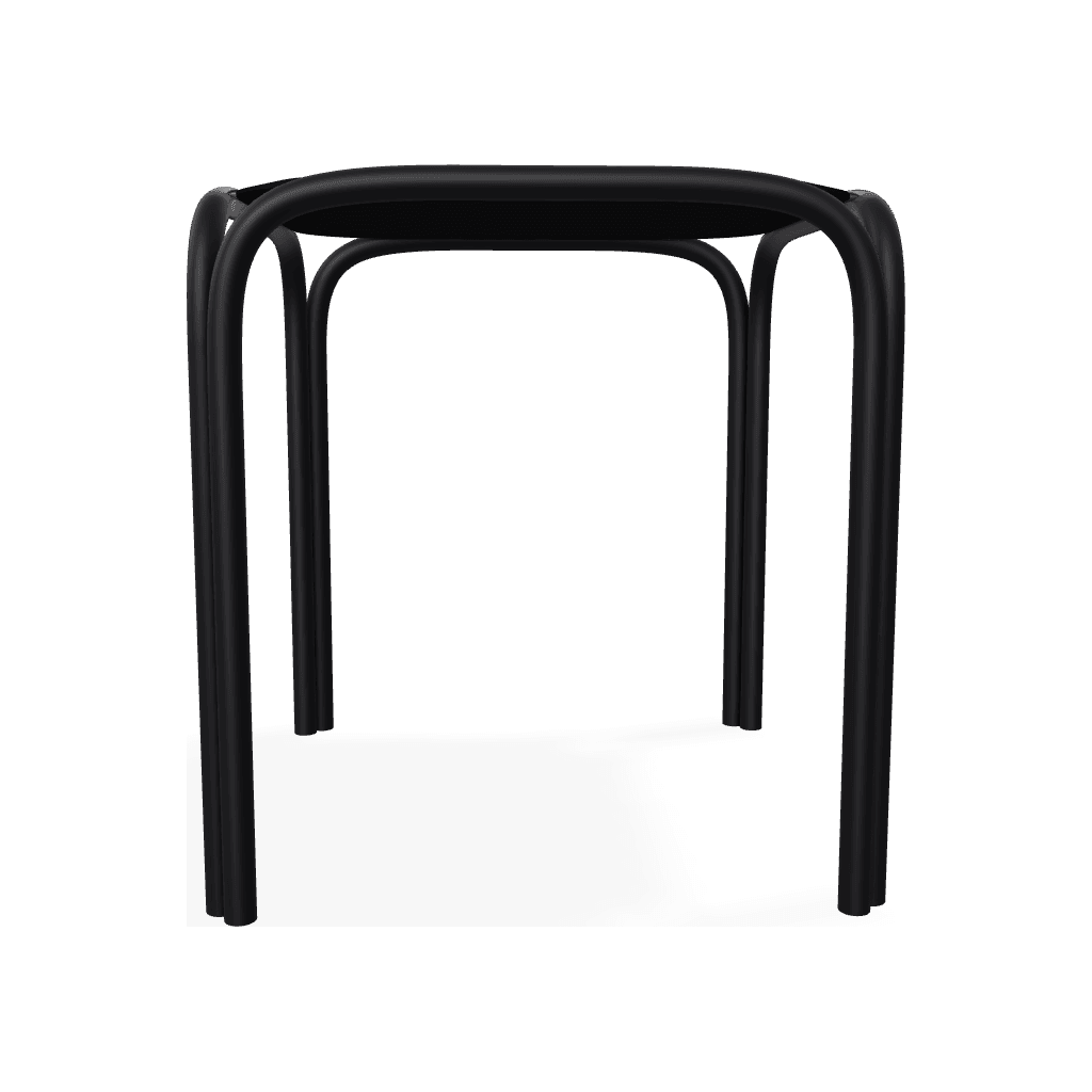 Telescope Marine Grade Polymer Top Table 17" Square Outdoor End Table