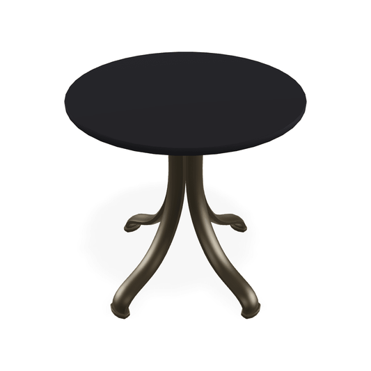 Telescope Marine Grade Polymer Top Table 18" Round Outdoor End Table