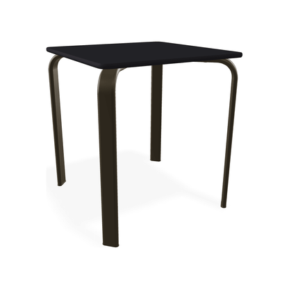 Telescope Marine Grade Polymer Top Table 18" Square Outdoor End Table