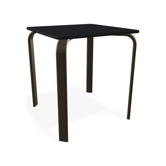 Telescope Marine Grade Polymer Top Table 18" Square Outdoor End Table