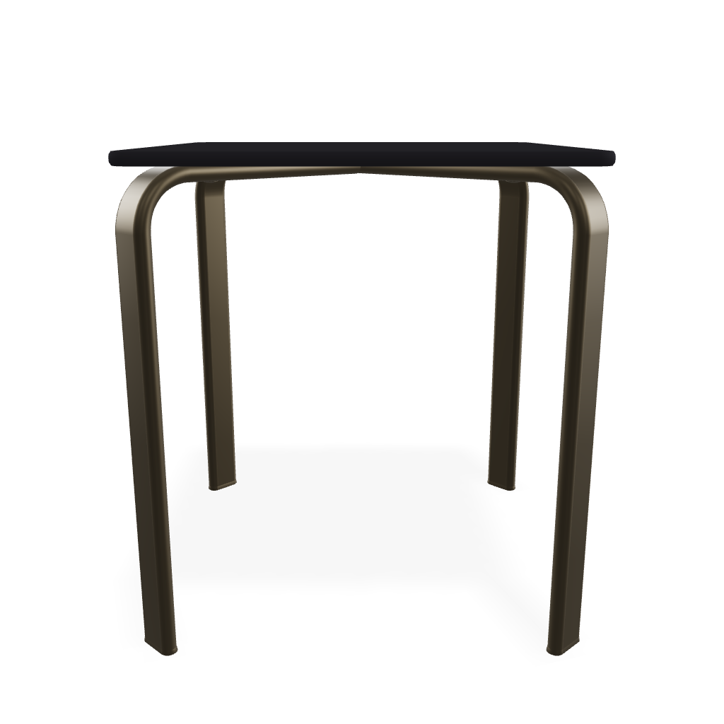 18" Square Marine Grade Polymer Top End Table