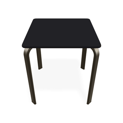 Telescope Marine Grade Polymer Top Table 18" Square Outdoor End Table