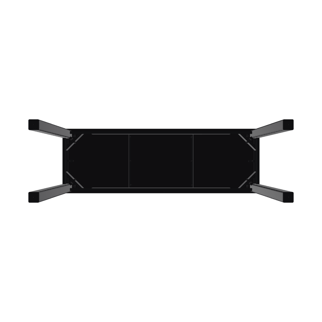 18" X 54" Rectangular Marine Grade Polymer Table